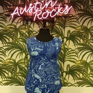 Nooworks Dog print Muscle Tee